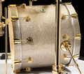 DW Collector's 5pc SSC Maple Shell Pack Broken Glass w/Gold HW