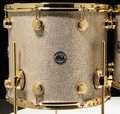 DW Collector's 5pc SSC Maple Shell Pack Broken Glass w/Gold HW