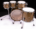Sonor SQ1 22" 5-piece Shell Pack - Satin Gold Metallic 8/10/12/16/22 SQ1-5-SGM+8