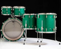 Yamaha Absolute Hybrid Maple 5pc 10/12/14/16/22 Jade Green Sparkle