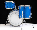 Gretsch Brooklyn 3pc Blue Glass Nitron w/Mount 14x20, 8x12, 14x14