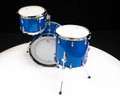 Gretsch Brooklyn 3pc Blue Glass Nitron w/Mount 14x20, 8x12, 14x14