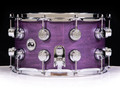DW Collector's 8x14 SSC Maple Snare Drum - Lavender Satin Oil