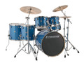 Ludwig Elements Evolution 6pc w/22" Bass Drum - Blue Sparkle
