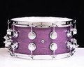 DW Collector's Pure Maple 7x14 Snare Drum - Lavender Satin Oil
