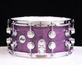 DW Collector's Pure Maple 7x14 Snare Drum - Lavender Satin Oil