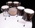 Top view of drum kit