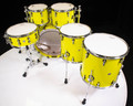 Top view of drum kit
