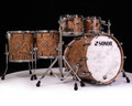 Sonor SQ2 6pc Maple Kit 10/12/14/16/22/14 - Chocolate Burl Semi-Gloss