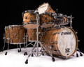 Sonor SQ2 10pc Maple Kit with Gong Drum - Chocolate Burl High Gloss