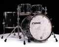 Sonor SQ1 22" 4pc Kit - GT Black **NEW 2022 Matching Hoops**