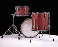 Rear View  PDP Concept Classic 3pc 20" Kit - Oxblood/Ebony Hoops w/STM Mount (PDCC2013OE-STM)