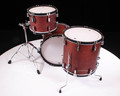 Top View  PDP Concept Classic 3pc 20" Kit - Oxblood/Ebony Hoops w/STM Mount (PDCC2013OE-STM)