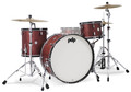 PDP Concept Classic 3pc 13/16/26 Oxblood with Ebony Hoops