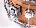 DW Collector's 6.5x14 3/3/3 Maple Snare Hard Satin over Olive Ash Burl