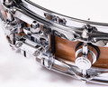 DW Collector's Pi Snare - High Gloss over Exotic Olive Ash Burl 3/3/3 Shell