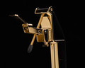 LP Bongo Stand w/Cam Lock Strap Gold Toned
