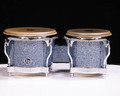 LP Limited Edition Galaxy Fiberglass Bongos Blue Ice Sparkle
