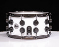 DW Collector's 7x14 SSC Maple Snare - Gloss White w/ Black Nickel
