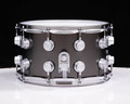 DW Collector's Snare 8x14 - Satin Black Nickel w/Satin Chrome HW