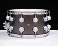 DW Collector's Snare 8x14 - Satin Black Nickel w/Satin Chrome HW