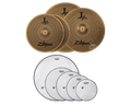 Zildjian Low Volume Quiet Pack with Remo Silent Stroke Drumheads LV468RH