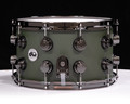 DW Collector's 8x14 Snare - Satin Toy Tank Green