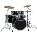Yamaha Stage Custom Raven Black 5pc Shell Pack 10/12/14/20/14SD