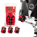 TnR TrueVibe Snare Basket Isolation Feet - Red