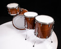 Gretsch USA Custom 4pc - Gloss Mahogany 12/14/16/22 w/Mount