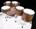 Sonor SQ2 6pc Medium Maple Kit - Chocolate Burl High Gloss
