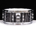 Sonor SQ2 Medium Maple 6x14 Snare Drum - Ebony White Stripes