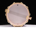 DW Collector's 8x14 10+6 Maple Snare - Red Sparkle Lacquer w/ Gold HW