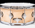 DW Design Series 6x14 Maple Snare Drum - Natural Satin DDLM0614SSNS