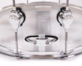 DW Design Clear Acrylic 8x14 Snare Drum Single Row Lugs