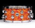 DW Collector Series 7x14" SSC Maple Snare Drum - Amber Swirl