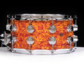DW Collector Series 7x14" SSC Maple Snare Drum - Amber Swirl