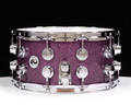 DW Collector's Series Pure Maple Snare 7x14 - Purple Glass