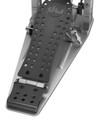 DW Machined Chain Drive Double Pedal Gray Foot BD/Heel