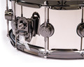 DW Collector's Series 6.5x14 Nickel Over Brass Snare Drum, Black Nickel Hardware