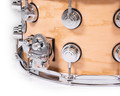 DW Collector's Series 8x14 Snare Drum Ash Burl Swirl - Chrome Hardware