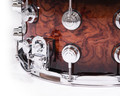DW Collector's 8x14 Birch Snare - Candy Black Burst over Bubinga