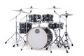 Mapex Mars Maple 5 Piece Fusion Shell Pack - Matte Black (MM504SFKD)