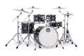 Mapex Mars Maple 5 Piece Fusion Shell Pack - Matte Black (MM504SFKD)