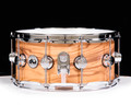 DW Collector's Series Maple 6.5x14 Snare Drum Olive Ash Burl Hard Satin