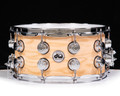 DW Collector's Series Maple 7x14 Snare Drum Ash Burl Swirl