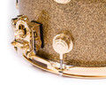 DW Collector's Series 9x13 Maple SSC Snare - Gold Glass w/Gold Hardware