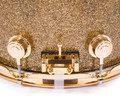 DW Collector's Series 9x13 Maple SSC Snare - Gold Glass w/Gold Hardware