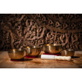 Meinl 4 pc. 250/400/500/600G Universal Series Singing Bowl Set w/ Mallet