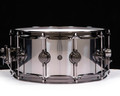 DW Collector's Series 6.5x14 Stainless Steel Snare Drum with Black Nickel Hardware